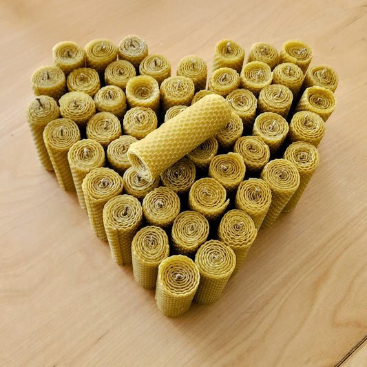 Beeswax Candle - Hand Rolled