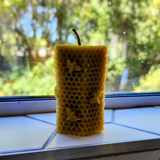 Mosquito and insect beeswax repellent candle 100g