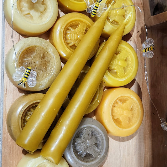 Traditional Hand Dipped Beeswax Candle
