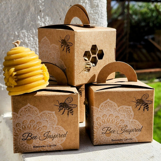 Beehive Beeswax Candle gift