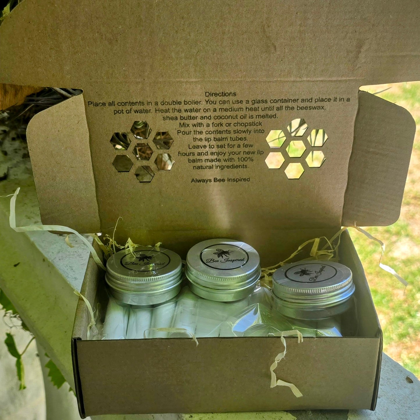 DIY Beeswax Lip Balm Kit