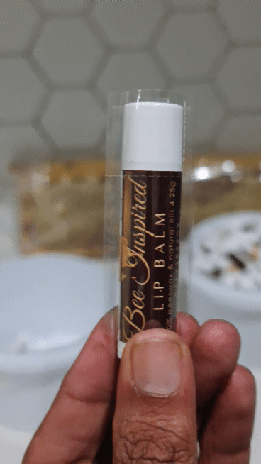 Empty Plastic Lip Balm Tube with heat shrink