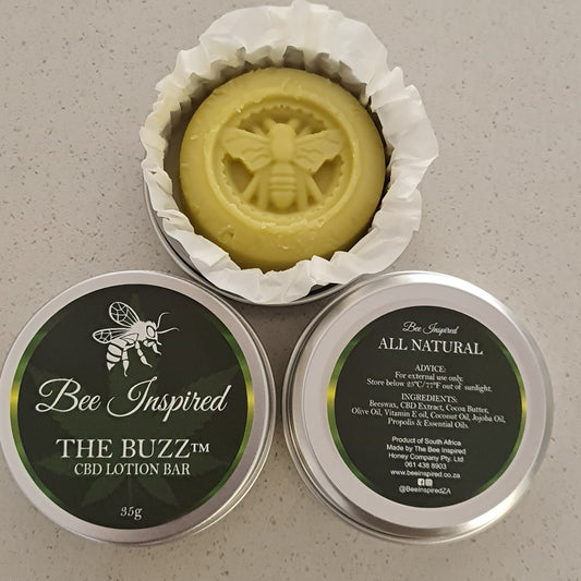 The Buzz™ - CBD & Beeswax Lotion Bar