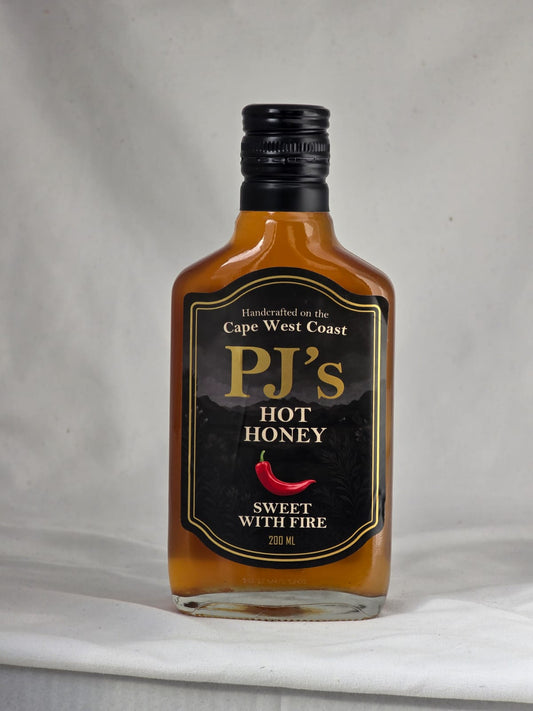 PJ's Hot Honey 200ml | Handcrafted Sweet & Spicy Chilli Honey
