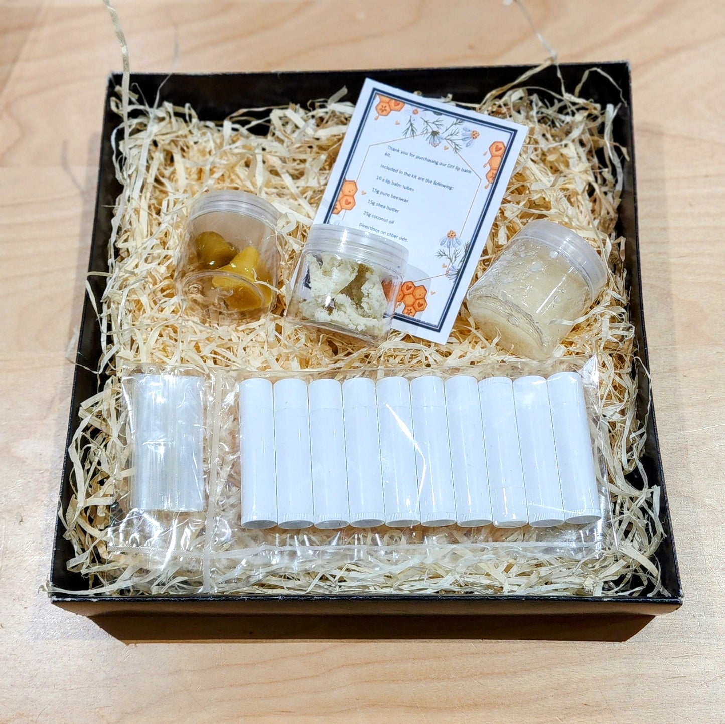 DIY Beeswax Lip Balm Kit Bee Inspired