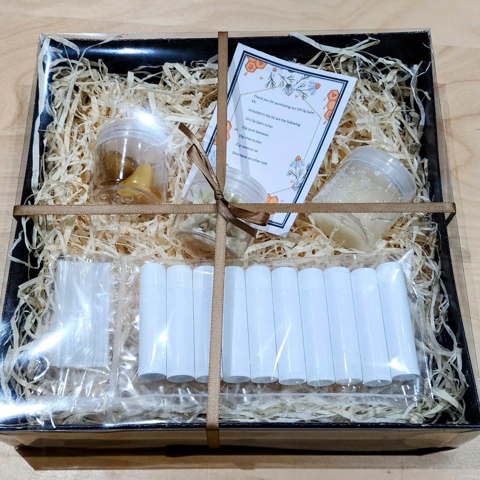 DIY Beeswax Lip Balm Kit Bee Inspired