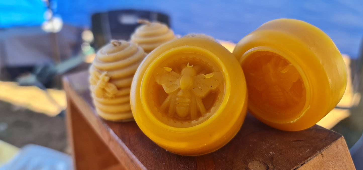 Pure Beeswax miniature hearts 8g