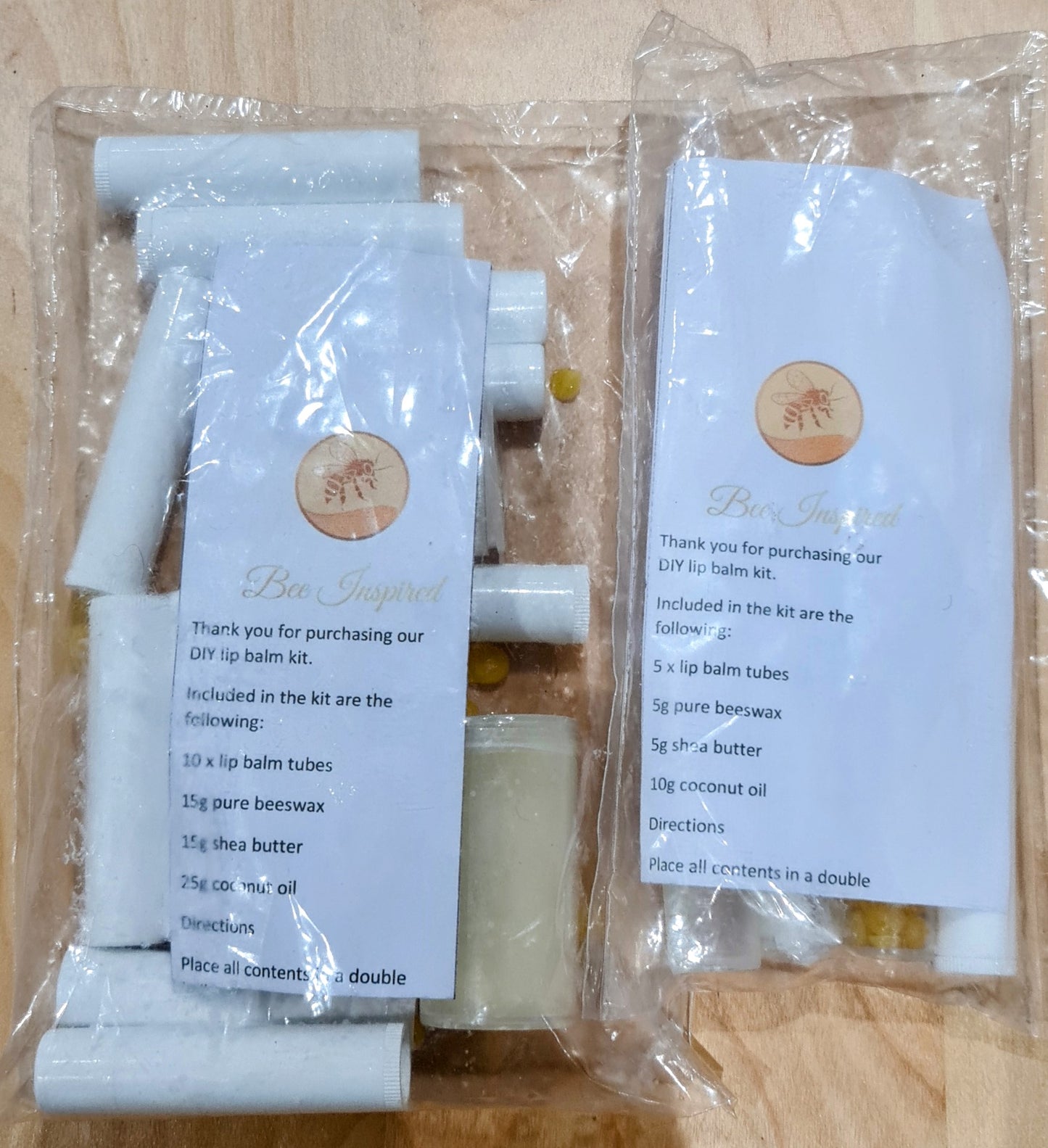 DIY Beeswax Lip Balm Kit Bee Inspired